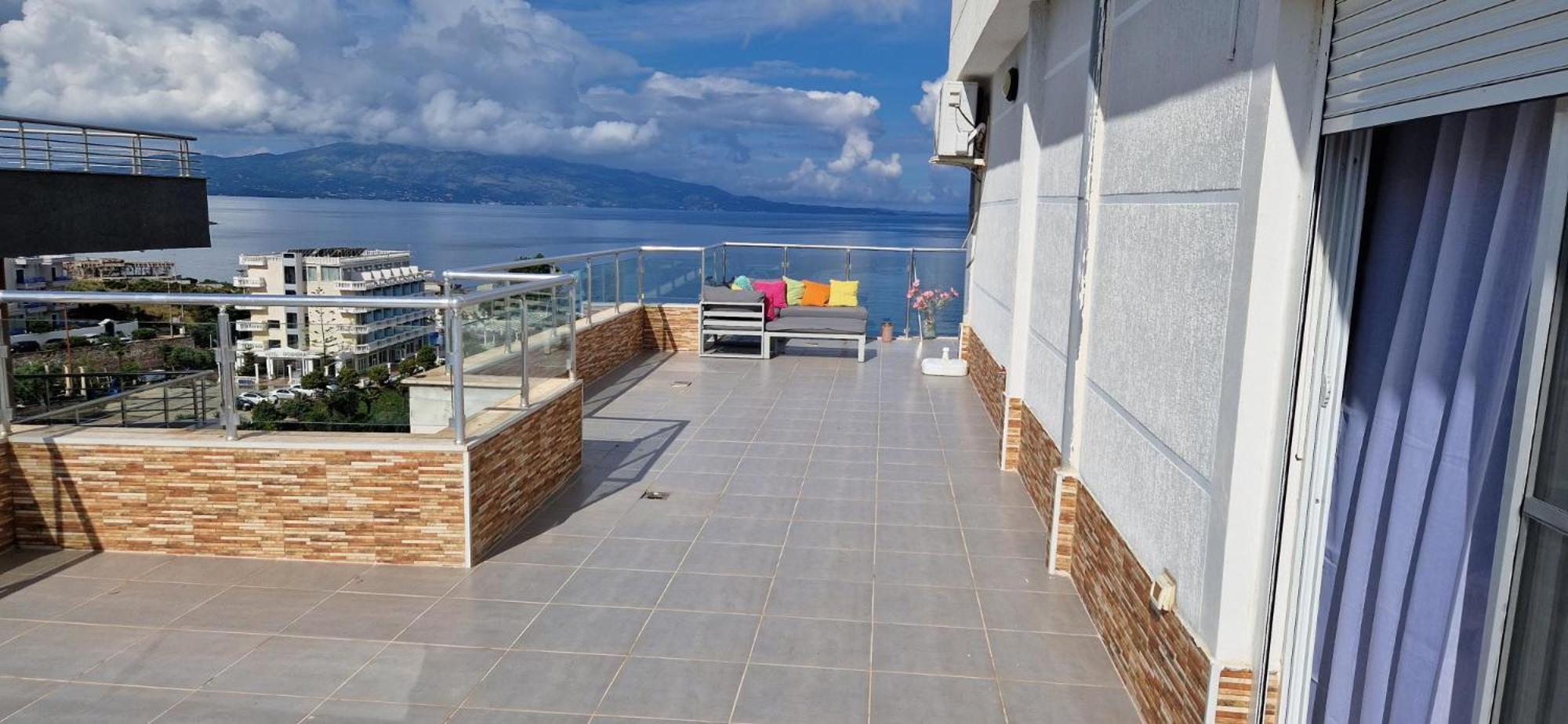 Апартаменты Sadet'S Penthouse Saranda Экстерьер фото